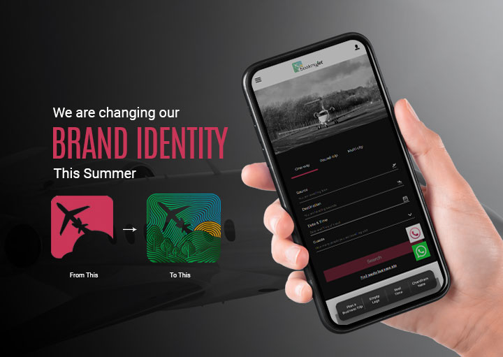 The World we Fly Over : Reimagining the BookMyJet Logo for World Environment Day